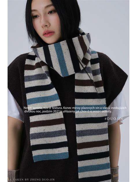 wool stripe scarf – Uncut-Trends