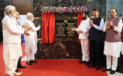 PM inaugurates Indian Newspaper Society (INS) Towers in Mumbai ...