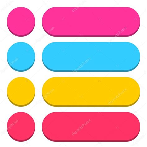 Green Rectangle Logo With White Circles