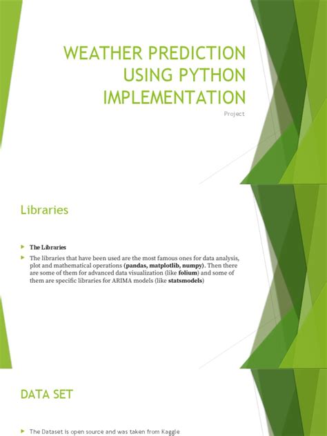 Python Weather 的图像结果