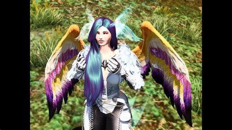 Prideful Nonbinary Wings | XIV Mod Archive