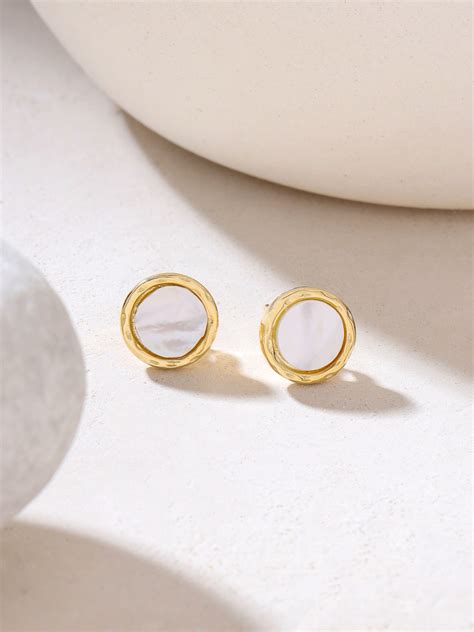 Buy Syra Collection 24k Gold Round Earrings at Kicky & Perky