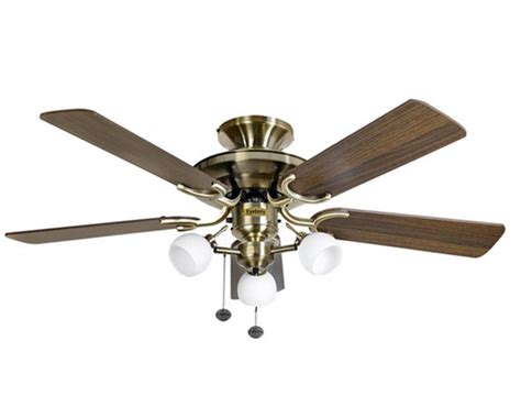 JS-LXR Classic AC 42” Ceiling Designer Fans with Light 1128-AB Dark oa