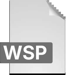 Image result for Open WSP File