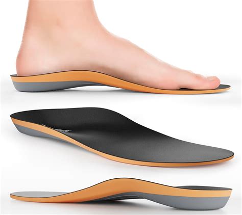 FOVERA Orthotic High Arch Support Insole - Shoe Inserts for High Arch ...