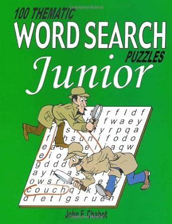 Junior (100 Thematic Word Search Puzzles) : Chabot, J.F.: Amazon.in: Books
