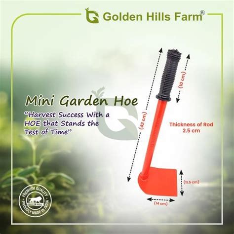 Buy Best Orange Garden Mini Hoe for Home Gardening | Orange Handle ...
