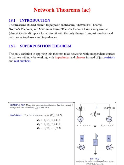 Image result for Basic Electrical Engineering Network Theorems