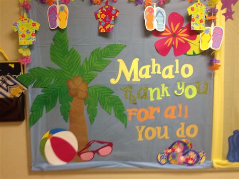 Teacher Appreciation Tropical Printable Pack Beach Hawaiian Teacher ...