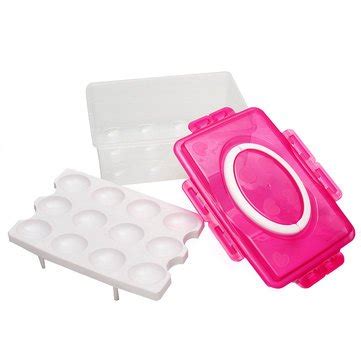 Buy Plastic Kitchen Refrigerator Eggs Holder Storage Box Organizer Case ...