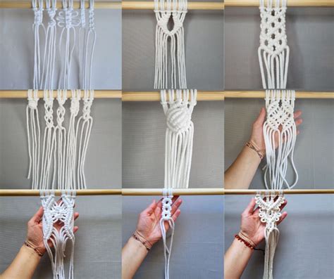 Image result for Basic Macrame Knots Tutorial