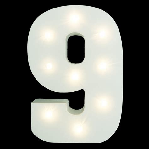 Image result for LED Light Up Numbers