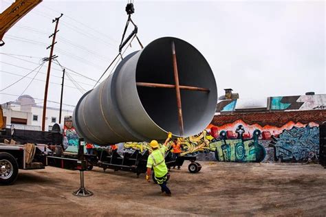 The Big Tube Is Delivered