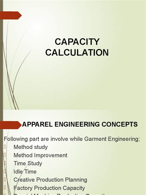 Image result for Capacity Calculation