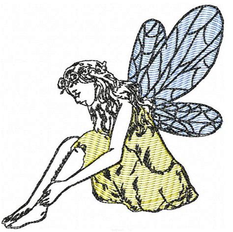 Image result for Machine Embroidery Fairy Designs