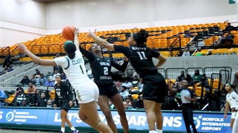 Norfolk State Women’s Basketball | Da’Brya Clark with the rebound and ...