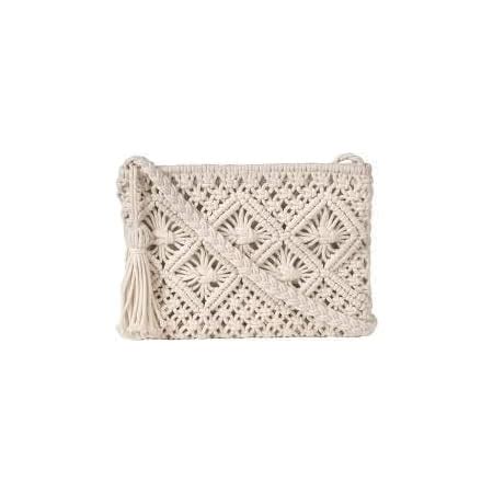 Buy Looks Hand Work Women's Handmade Macrame Crossbody Sling Bags For ...