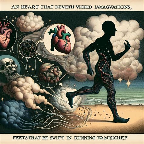 Proverbs 6:18 Artwork | Bible Art