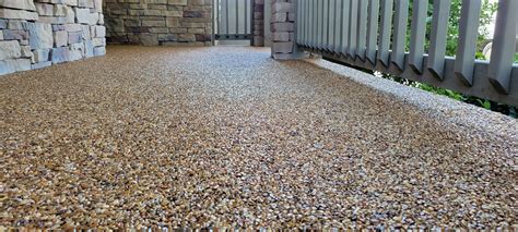 Epoxy And Pea Gravel Patio at Meagan Burlingame blog