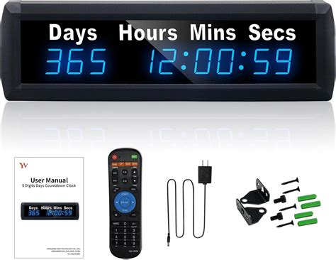 Amazon.com: YZ Digital 999 Days Countdown Timer, Count Up/Count Down ...