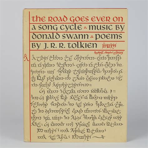 The Road Goes Ever On First US Edition by J.R.R. Tolkien: Very Good ...