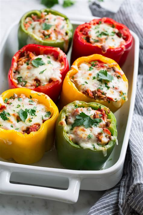 Traditional Stuffed Peppers – Easy Peasy Stuffed Peppers – IXMXA
