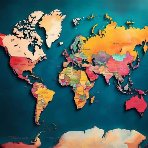 World Map Color 的图像结果