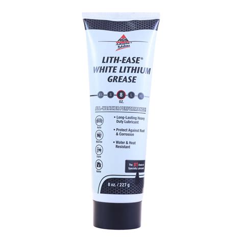 Lith-Ease® White Lithium Grease - 8 oz Tube – AGS Company Automotive Solutions