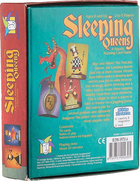 Gamewright: Sleeping Queens (Card Game) - WordUnited