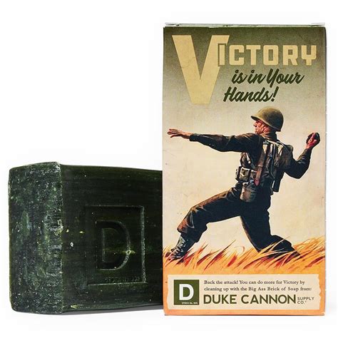 Victory, 1 Bar: Duke Cannon Wwii Era Big Brick Of Soap For Men ...