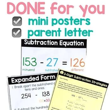 Image result for Expanded Form Subtraction Strategy