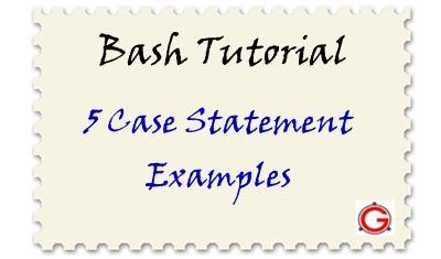 Image result for Shell Case Statement