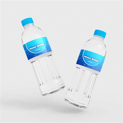 Premium PSD | Water bottle mockup psd