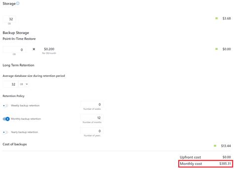 Image result for Azure SQL Database Pricing Calculator