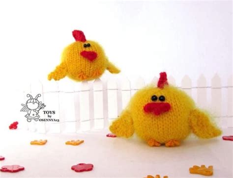 Image result for Knitted Chicken Pattern