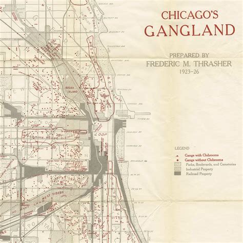 Chicago Gangs Map