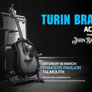Turin Brakes & John Bramwell at Princess Pavilion, Falmouth, Princess ...
