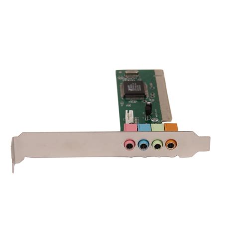 E-I-R-A PCI Sound Card (4 Channel) 16-bit Stereo Audio with 3.5 mm Mini ...