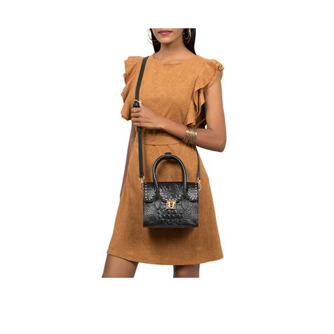 Buy Black Punk 01 Satchel Online - Hidesign