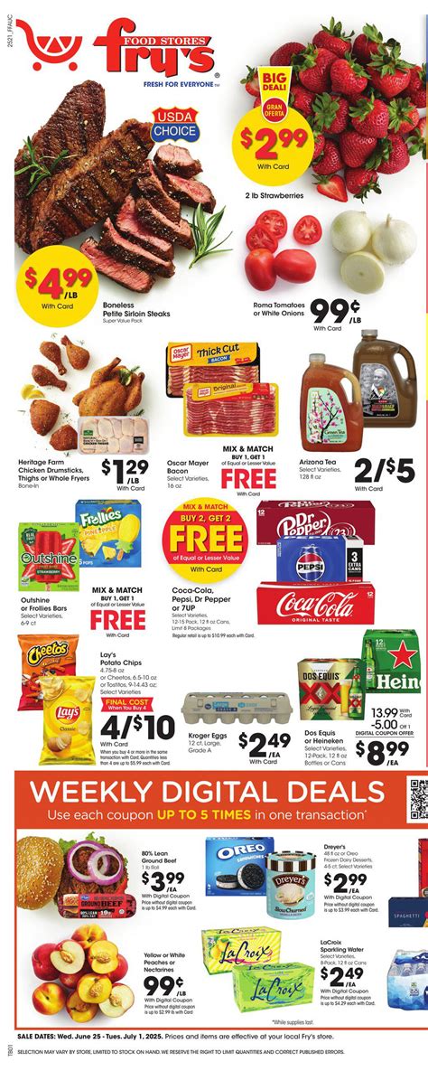 Fry's Weekly Ad June 25 - July 1, 2025 | WeeklyAds2