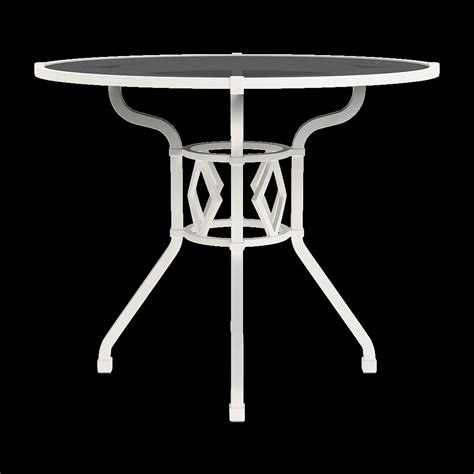 Venetian 36" Round Dining Table - Brown Jordan