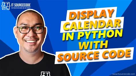Calendar Code in Python 的图像结果