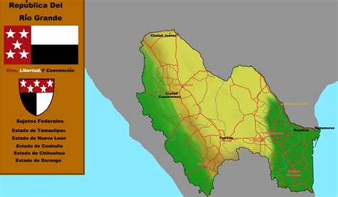 Rio Grande Republic : r/imaginarymaps