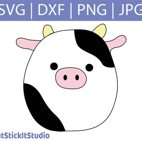 Buy Cow Squishmallow Outline SVG Cricut Squishmallow Connor Online in ...