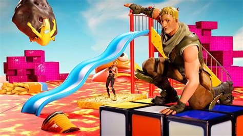 THE FLOOR IS LAVA *PARKOUR* 0037-0145-9727 by fortplus - Fortnite ...