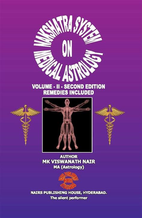 Nakshatra System on Medical Astrology (Volume 2) [English] by MK ...