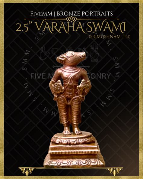 Varaha - 2.5" |Buy Bronze Panchaloha Statue – Five Metal Masonry