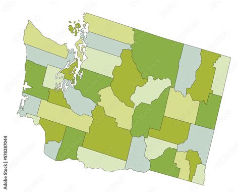 Map Washington State 的图像结果