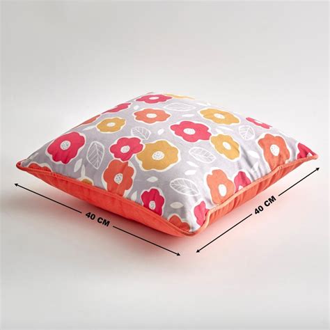 Buy Spinel Filled Cushion - 40x40cm from Home Centre at just INR 499.0
