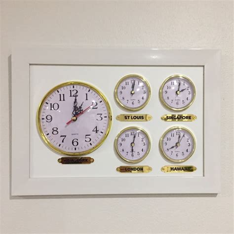 Image result for Multiple Time Zone Clocks